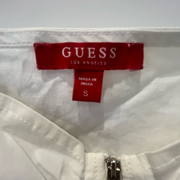 Guess bustier halter top with zipper - Picture 3 of 4